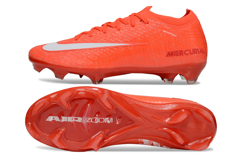 Nike Air Zoom Mercurial Vapor 16 Elite Red Kids Firm Ground FG Football Boot
