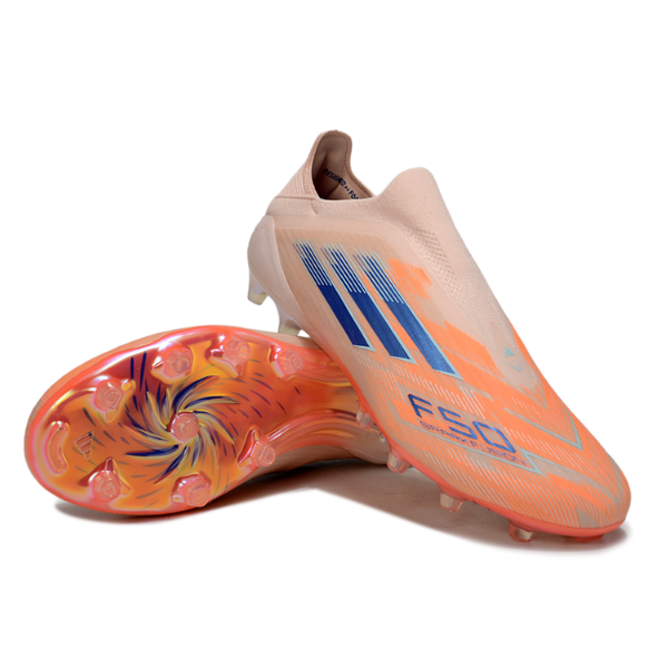 Adidas F50 Elite Sparkfusion Laceless Coral Blaze Pack FG Kids Football Boot