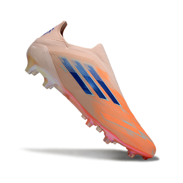 Adidas F50 Elite Sparkfusion Laceless Coral Blaze Pack FG Kids Football Boot