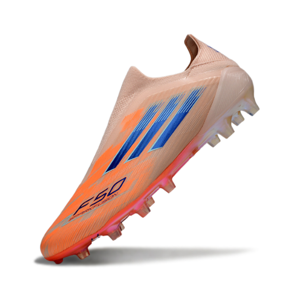 Adidas F50 Elite Sparkfusion Laceless Coral Blaze Pack FG Kids Football Boot