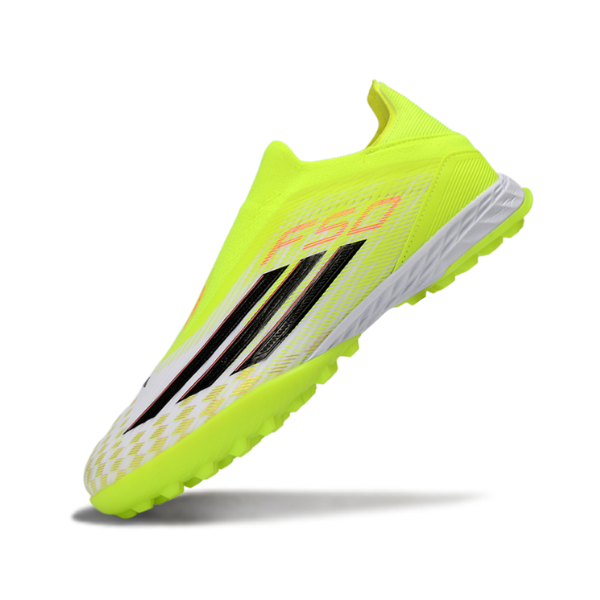 Botas de fútbol Adidas F50 Elite sin cordones Born For Goals Pack Turf TF para niños