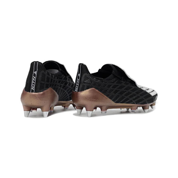 Adidas F50 Spider Black, White and Bronze Mixed Studs SG Football Boot