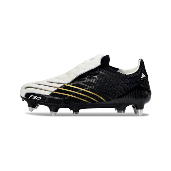 Adidas F50 Spider Black and White Mixed Studs SG Football Boot