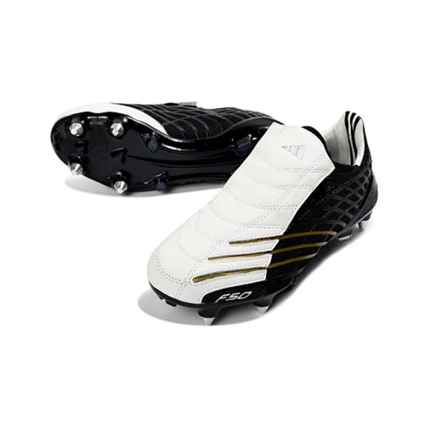 Adidas F50 Spider Black and White Mixed Studs SG Football Boot