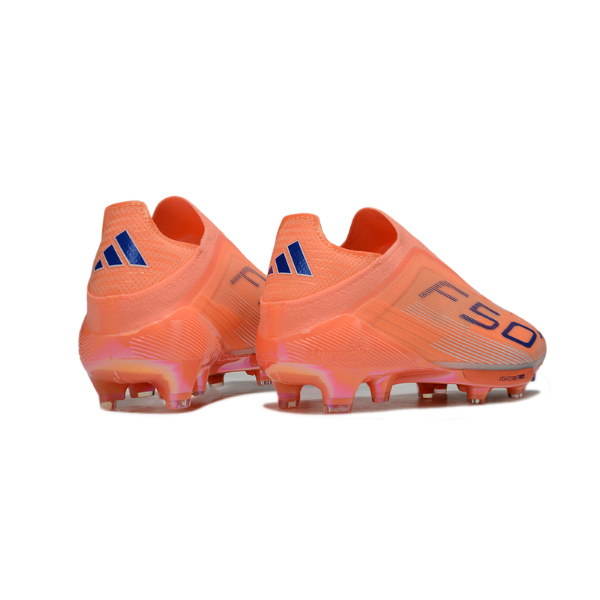 Adidas F50+ Laceless Elite Coral Blaze Pack Firm Ground FG Kids Football Boot