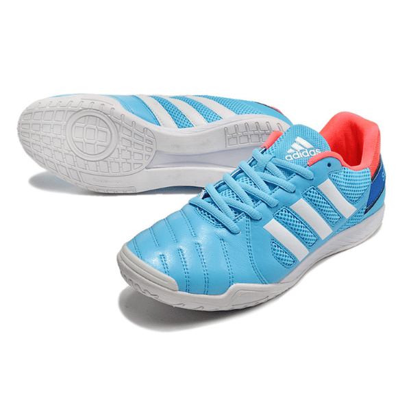Botas de fútbol sala Adidas Top Sala IC azul claro para interior