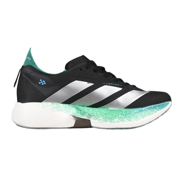 Zapatillas de running Adidas Adizero Adios Pro 4 en negro, blanco, verde y azul