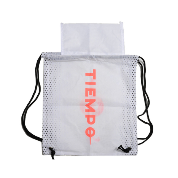 Nike Tiempo White and Orange Boot Bag