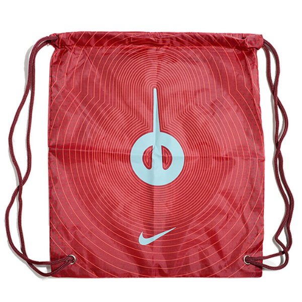 Bolsa para botas Nike Tiempo roja y azul