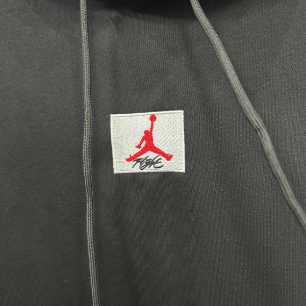 Jordan Black White Red Hoodie