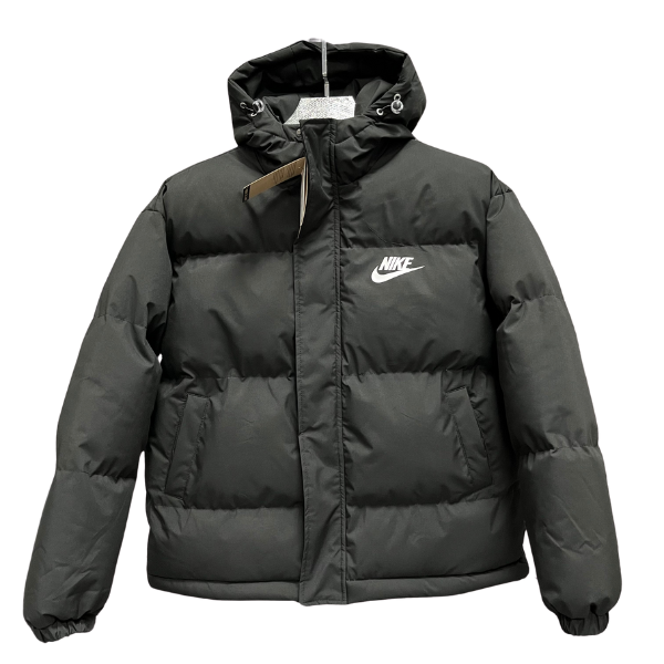 Chaqueta acolchada negra Nike