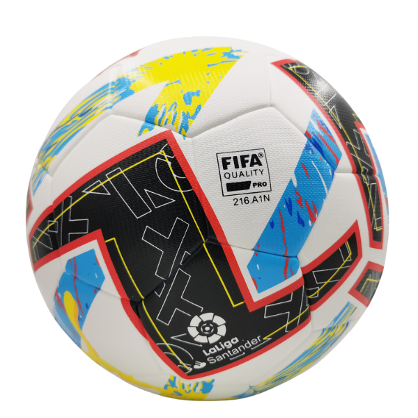 Balón de fútbol Puma Orbita verde y amarillo