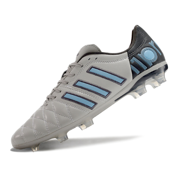 Adidas Adipure 11Pro Gray and Blue Firm Ground FG Football Boot