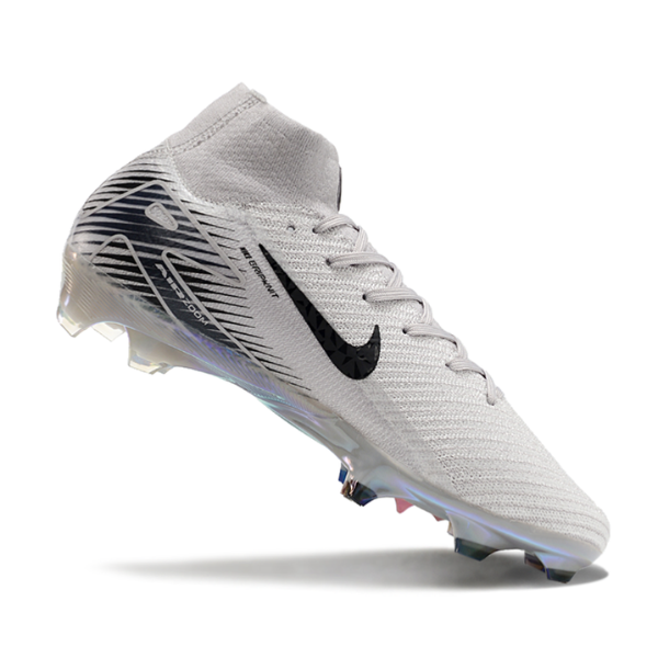 Nike Air Zoom Mercurial Superfly 10 Elite Grey Firm Ground FG Football Boot