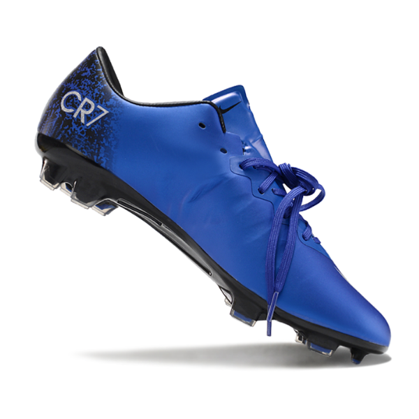 Nike Air Zoom Mercurial Vapor 10 Elite Blue and Black Firm Ground FG Football Boot