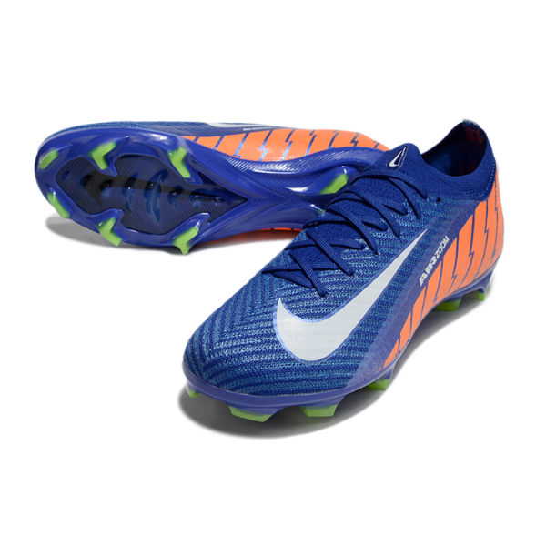 Nike Air Zoom Mercurial Vapor 16 Elite Blue and Orange Firm Ground FG Football Boot