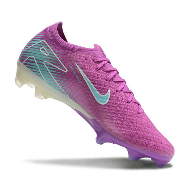 Nike Air Zoom Mercurial Vapor 16 Elite Purple and Light Blue Firm Ground FG Football Boot