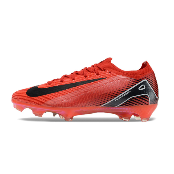 Nike Air Zoom Mercurial Vapor 16 Elite Red and Black Firm Ground FG Football Boot