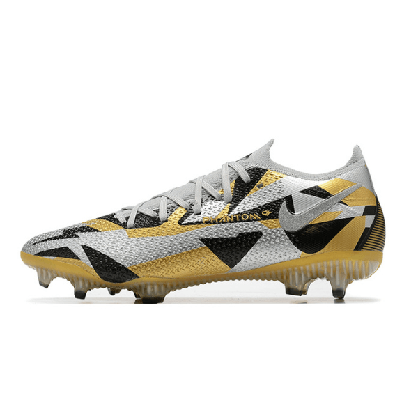 Nike Phantom GT 2 Elite Yellow Gray and Black Firm Ground FG Football Boot