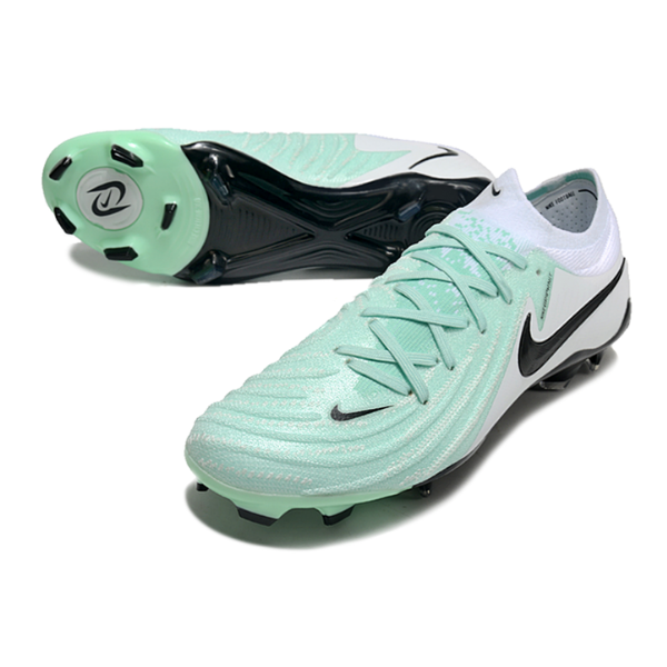 Nike Phantom GX2 Elite Light Green and White Firm Ground FG Football Boot
