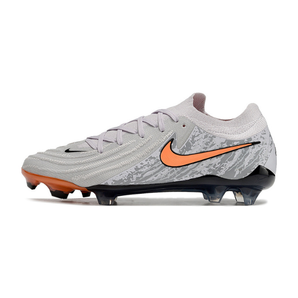Nike Phantom GX2 Elite Gray and Orange Firm Ground FG Football Boot