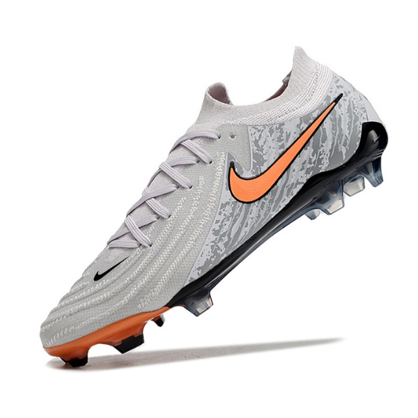 Nike Phantom GX2 Elite Gray and Orange Firm Ground FG Football Boot