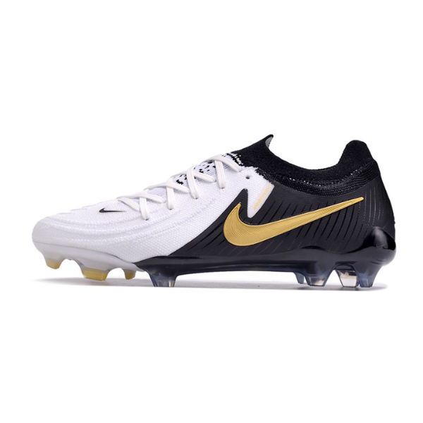 Nike Phantom GX2 Elite White and Black Firm Ground FG Football Boot