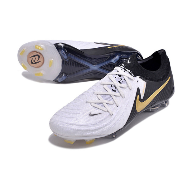 Nike Phantom GX2 Elite White and Black Firm Ground FG Football Boot