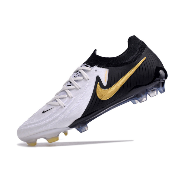Nike Phantom GX2 Elite White and Black Firm Ground FG Football Boot