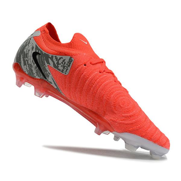 Nike Phantom GX2 Elite Red and Gray Firm Ground FG Football Boot