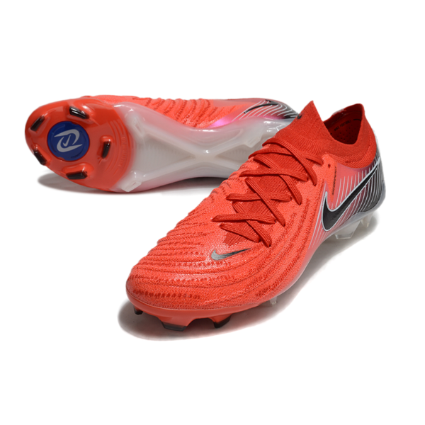 Botas de fútbol Nike Phantom GX2 Elite FG para terreno firme, color rojo y negro