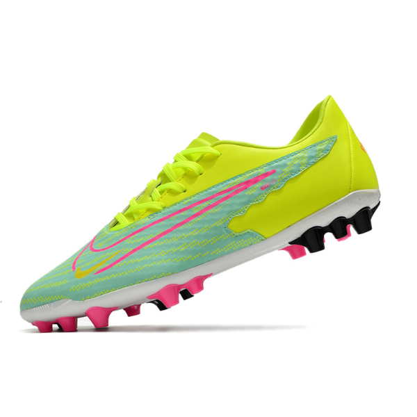 Nike Phantom GX Academy Yellow Green and Pink Artificial Ground AG Football Boot