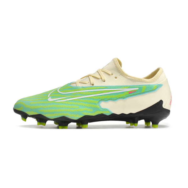 Nike Phantom GX Academy Green and White Firm Ground FG Football Boot