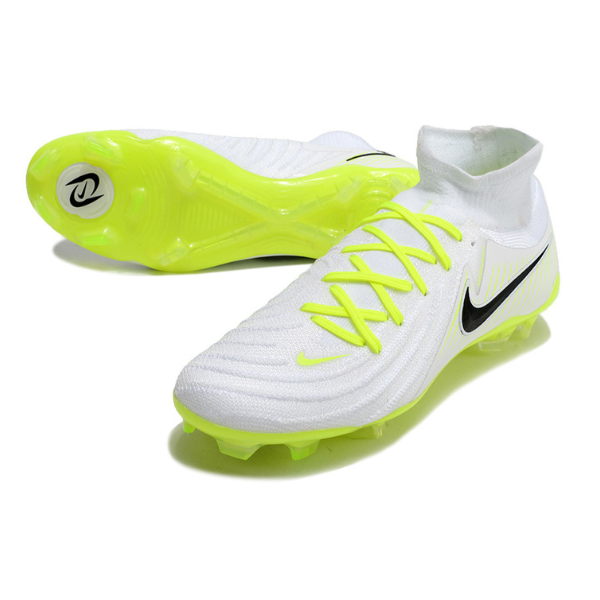 Nike Phantom Luna 2 Elite White and Green Firm Ground FG Football Boot