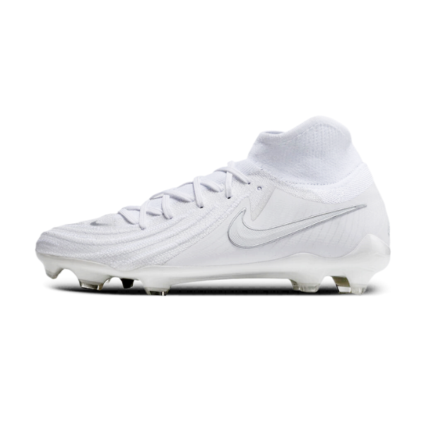 Botas de fútbol Nike Phantom Luna 2 Elite FG para terreno firme, color blanco