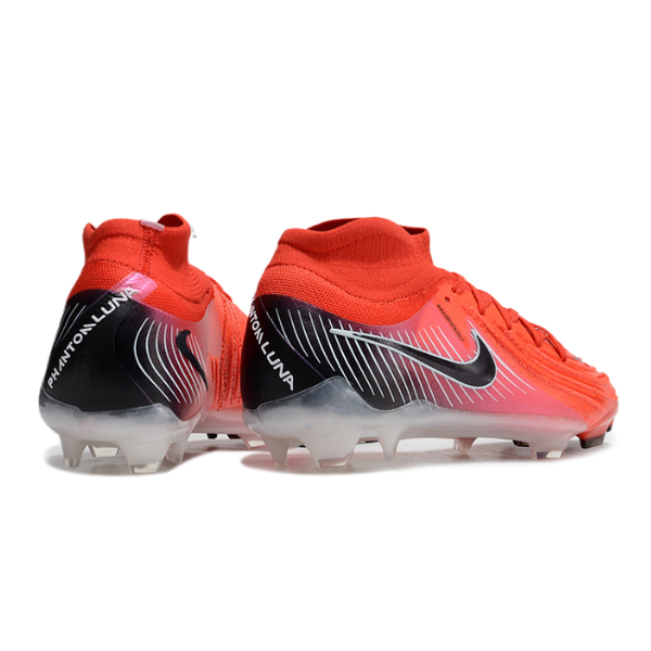 Nike Phantom Luna 2 Elite Red and Black Firm Ground FG Football Boot