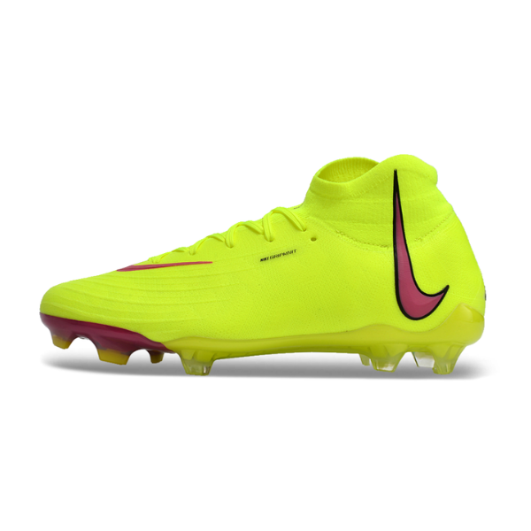 Nike Phantom Luna Elite Yellow and Pink Firm Ground FG Football Boot