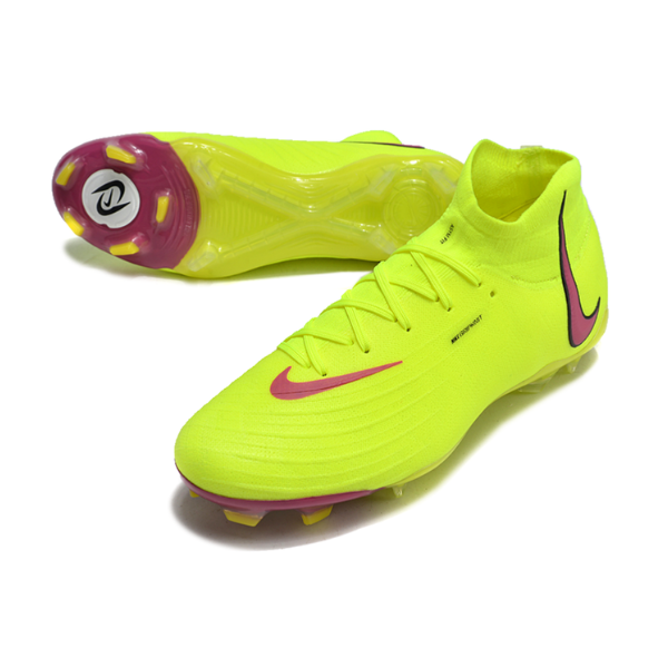 Nike Phantom Luna Elite Yellow and Pink Firm Ground FG Football Boot