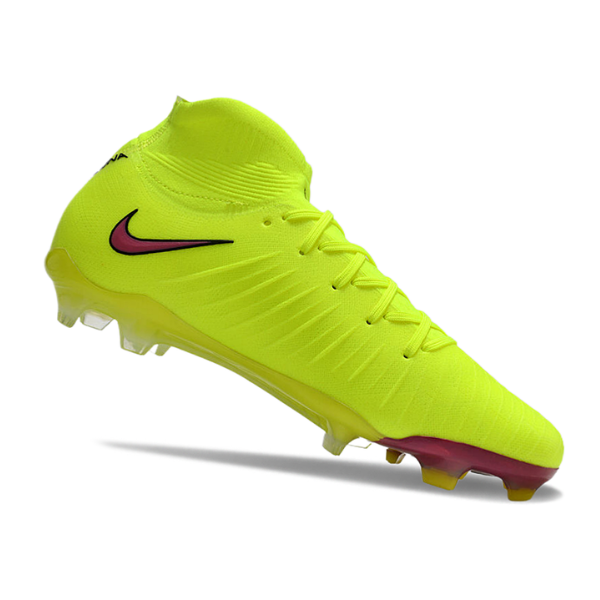 Nike Phantom Luna Elite Yellow and Pink Firm Ground FG Football Boot