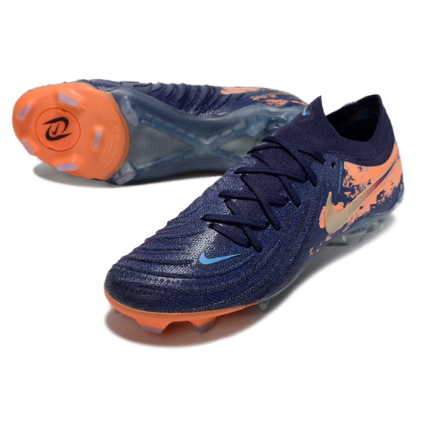 Nike Phantom GX2 Elite Blue and White Firm Ground FG Football Boot