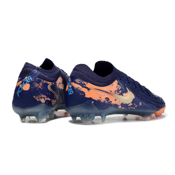Nike Phantom GX2 Elite Blue and White Firm Ground FG Football Boot