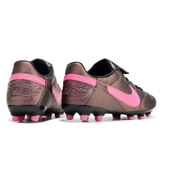 Nike Premier 3 Bronze and Pink Firm Ground FG Football Boot