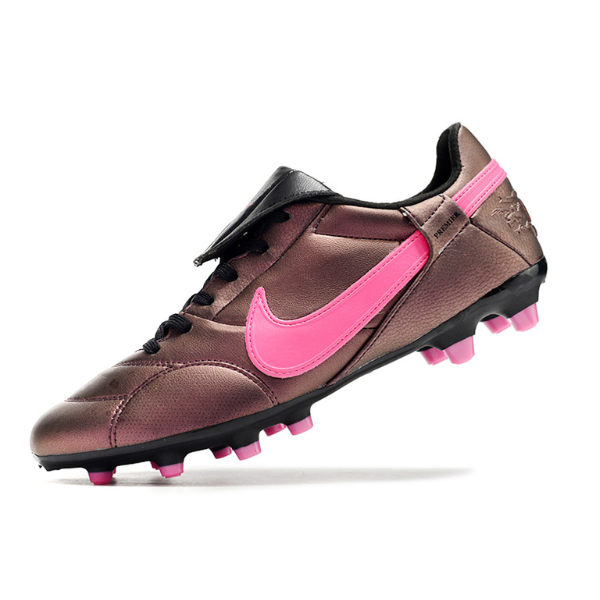 Nike Premier 3 Bronze and Pink Firm Ground FG Football Boot