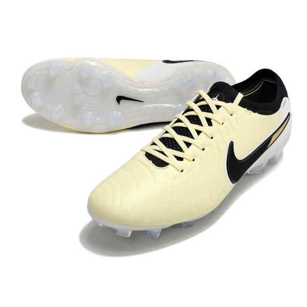 Nike Tiempo 10 Legend Elite Light Yellow Firm Ground FG Football Boot