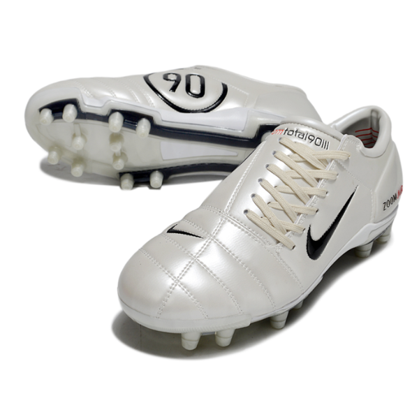 Nike Total 90 III White Firm Ground FG Football Boot