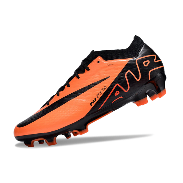 Nike Zoom Mercurial Vapor 15 Elite Orange and Black Firm Ground FG Football Boot