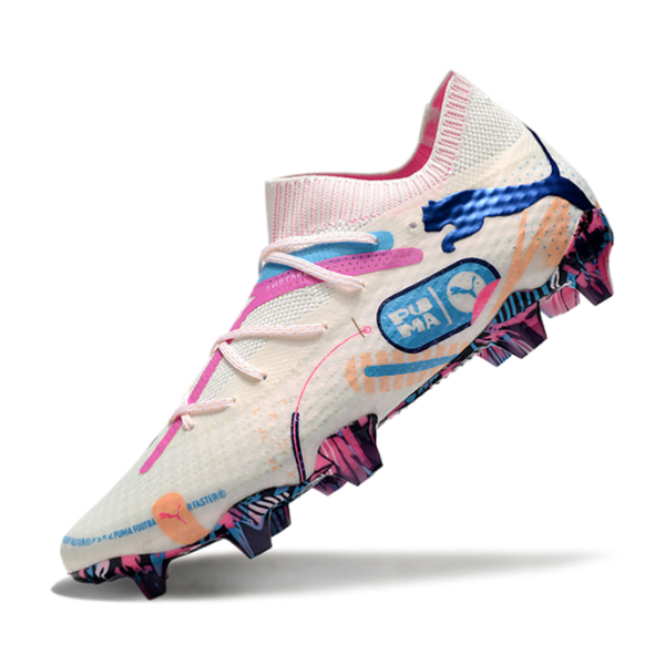 Puma Future 7 Volume Up Pack Black and Blue Firm Ground FG Football Boot