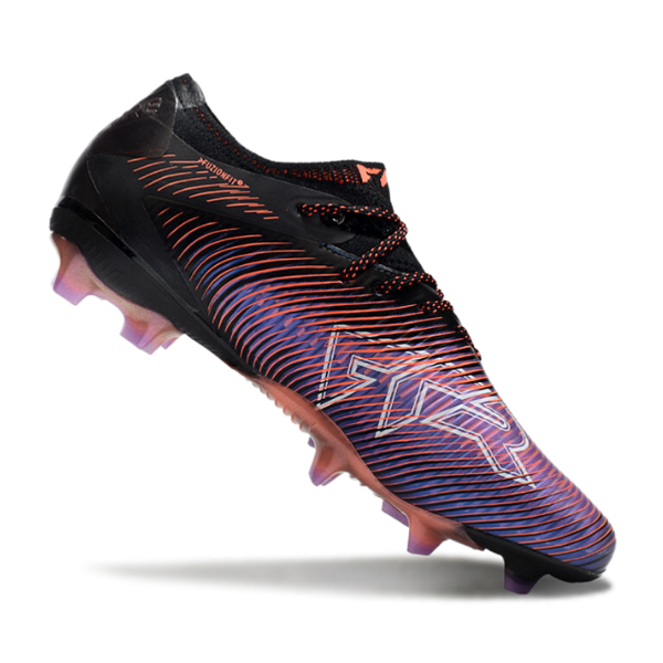 Botas de fútbol Puma Future 8 Low Neymar Unlimited Pack negras y amarillas para terreno firme FG