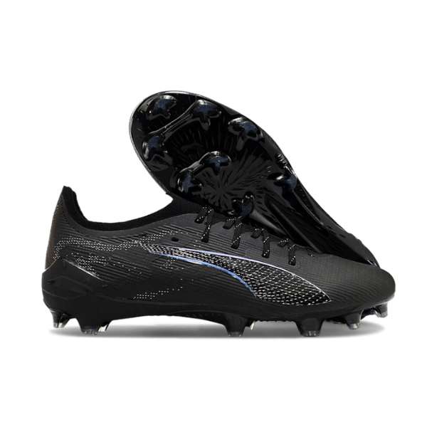 Puma Ultra 5 Carbon Eclipse Pack Black and Gray Firm Ground FG Football Boot