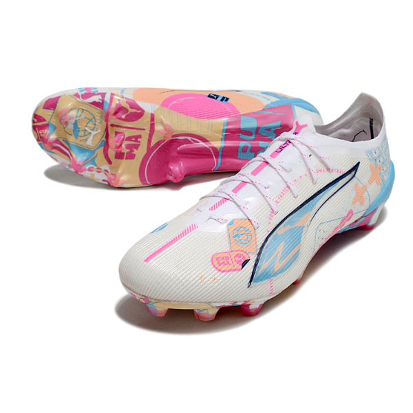 Puma Ultra 5 Carbon Volume Up Pack Black and Silver Firm Ground FG Football Boot